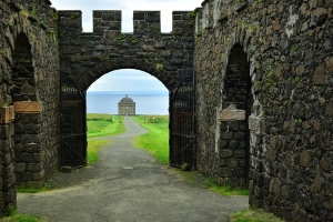 Mussenden Temple Downhill Demesne Irlandia Północna