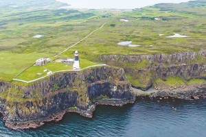 East Lighthouse Rathlin Island Aerial photo Atlantic Ocean Co. Antrim Northern Ireland