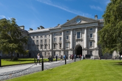 The grounds of Trinity College, Dublin, Ireland